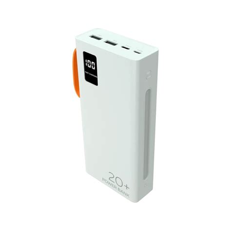 Внешний аккумулятор More Choice 20000mAh 2USB 2.1A PB22-20 с кабелем ...