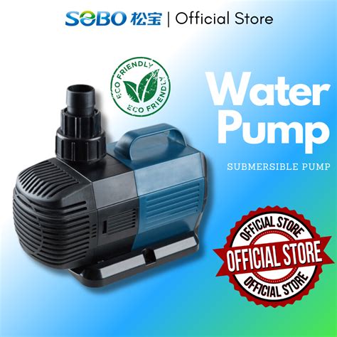 Sobo Aquarium Water Pump Eco Amphibious Energy Saving Bo A Bo A