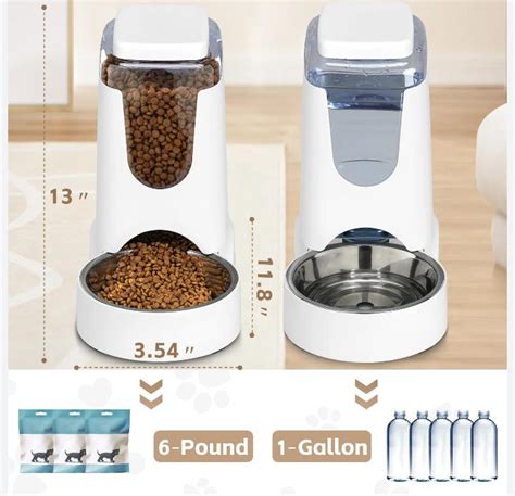 Automatic Cat Food & Water Dispenser – Pet Set