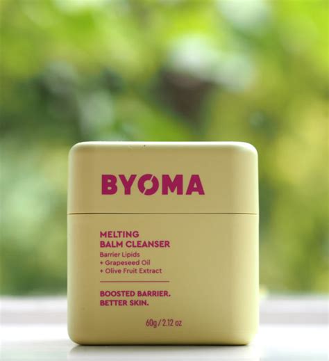 Byoma Melting Balm Cleanser British Magnificence Blogger Inside Wales