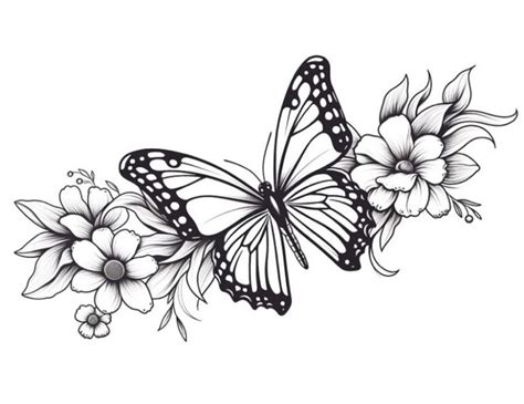 10 Butterfly Coloring Pages for Adults! | Butterfly coloring page ...