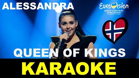 Alessandra Queen Of Kings Norway Eurovision 2023 Karaoke YouTube