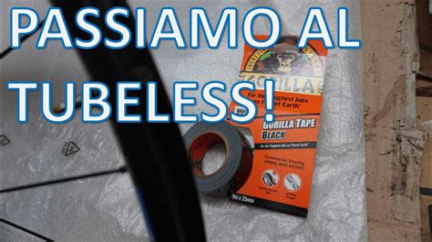 Nastrare Cerchi Tubeless Conversione Ruote Per Copertoni Senza Camera