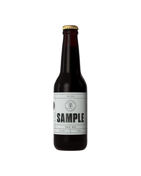 Sample Brew Pale Ale Bottle Boozy