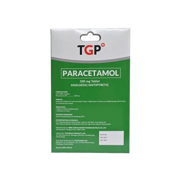 9 1 TGP PARACETAMOL TAB 500MG FOR FEVER AND HEADACHE