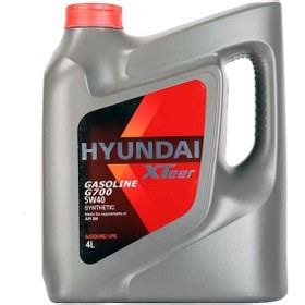 خرید و قیمت روغن موتور هیوندای اکستیر مدل Hyundai XTeer 5W-40 SN حجم 4 ...