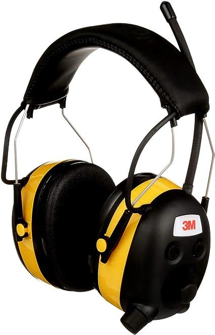 3m Safety Worktunes Hearing Protection With Am Fm Radio Noise Cancelling Nrr 24 Db 90541