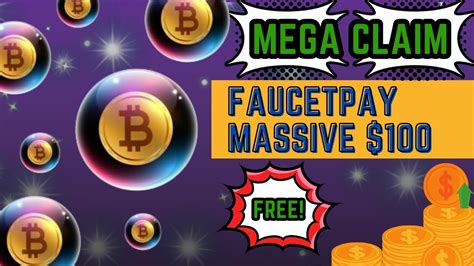 FREE CLAIM 100 BITCOIN FAUCETPAY WALLET HIGH PAYING FAUCET EARN