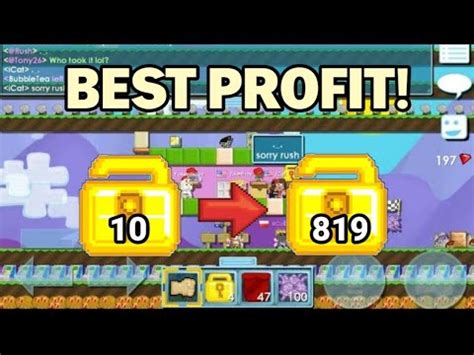 Easy Way To Profit In Growtopia Best Profit Growtopia