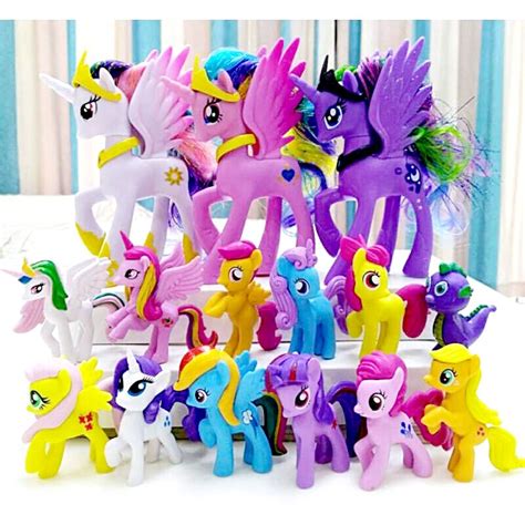 Set Bộ 3 Ngựa Pony 14cm + 12 Ngựa Pony 4cm-5cm | Shopee Việt Nam