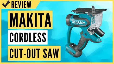 Makita Xds01z 18v Lxt Lithium Ion Cordless Cut Out Saw Review Youtube