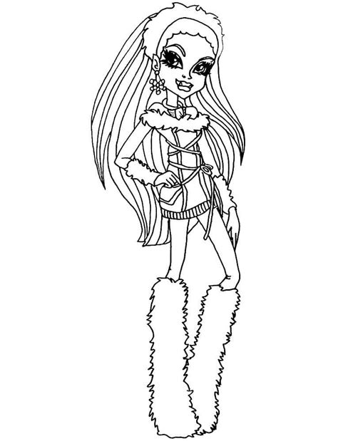 Monster High School Coloring Pages At Viisierrablog Blog