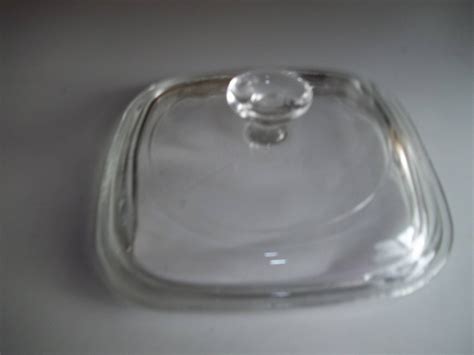 Corning Ware 2 Petite Pan Glass Lid Fits P 41 B And P 43 B Lid Aka A 4