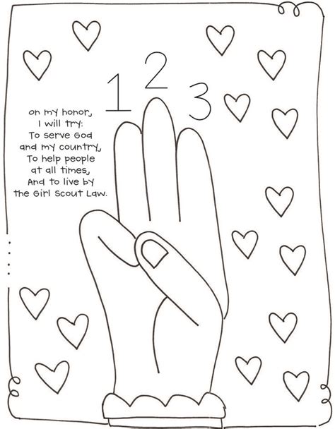 Girl Scout Sign Free Printable for the Girl Scout Promise - Laura ...