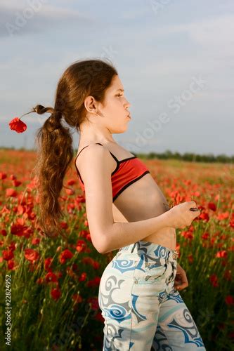 Portrait Blow Teen Girl Stock Photo And Royalty Free Images On