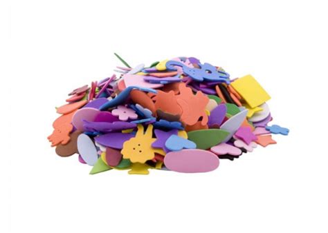 Foam shapes assorted 500pcs