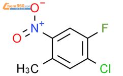 1 chloro 2 fluoro 5 methyl 4 nitrobenzene 1352457 29 4 深圳爱拓化学有限公司 960化工网