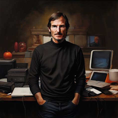 A detailed and realistic portrait of Steve Jobs by Vagner Sanchez Niz ...