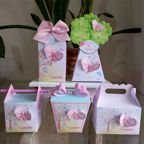 Kit Pe As Papelaria Personalizada Jardim Encantado Elo