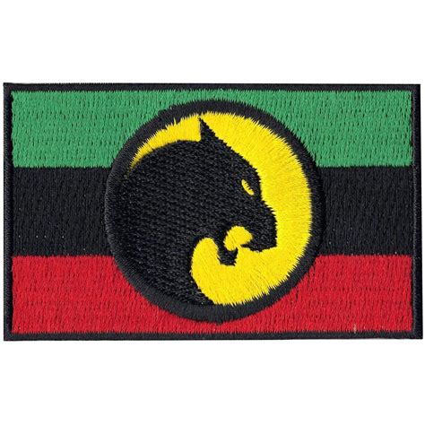 Wakanda Flag Embroidered Iron on Patch (ALT) - Walmart.com