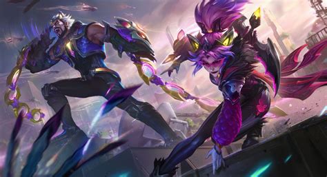 Riot Reveals New Anima Squad Skins For Vayne Jinx Miss Fortune Sylas