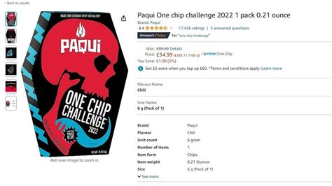 One Chip Challenge Amazon And Ebay Pull Spicy Tortilla From Uk Shop