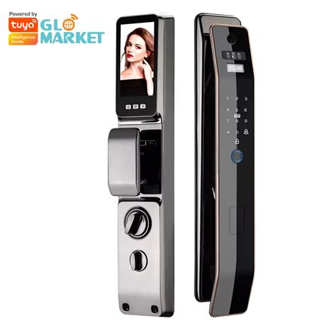 Glomarket 3d Face Recognition Door Lock Fully Automatic Tuya Remote