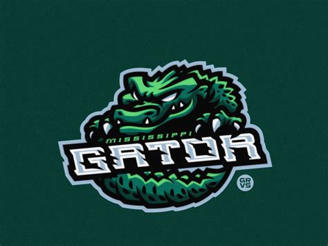 Gator Mascot Logo by Febrian Satria on Dribbble