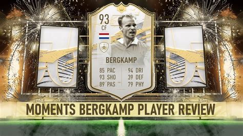 Fifa 21 Prime Icon Moments Bergkamp 93 Player Review Youtube