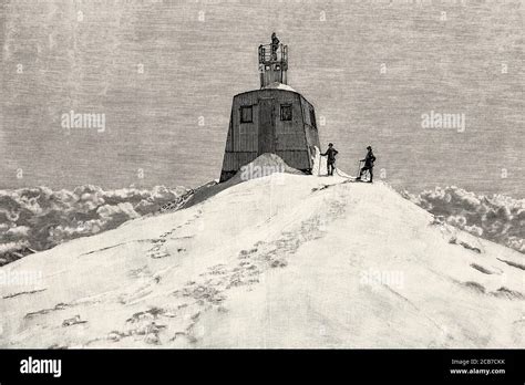 observatoire cree par sur le sommet du mont blanc par lastronome