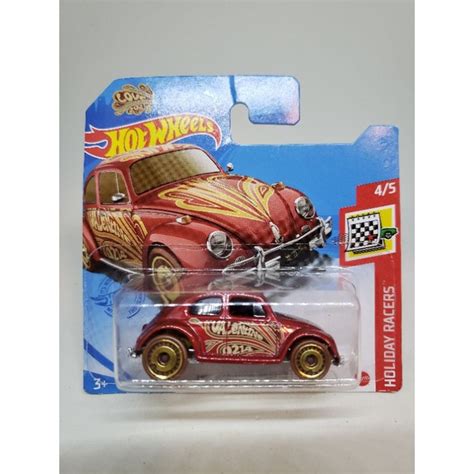 Hot Wheels 2021 Holiday Racers Volkswagen Beetle Fusca R Shopee Brasil