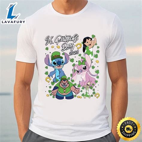 Disney Lilo And Stitch Shirt Stitch St Patrick’s Day I Don’t Need Lavafury