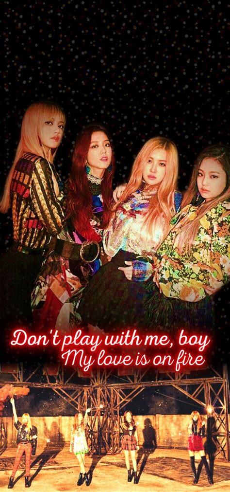 Blackpink Playing With Fire Wallpapers Top Free Blackpink Playing