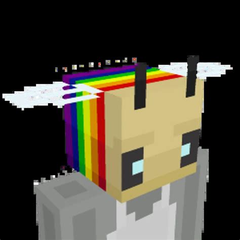 Rainbow Bee Head By Geeky Pixels Minecraft Bedrock Marketplace Explorer