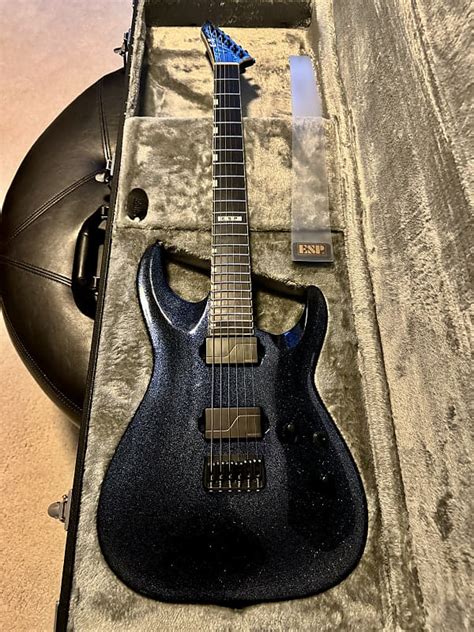 ESP ESP E-II Horizon NT HS Amethyst Sparkle - Fishman Mick | Reverb 