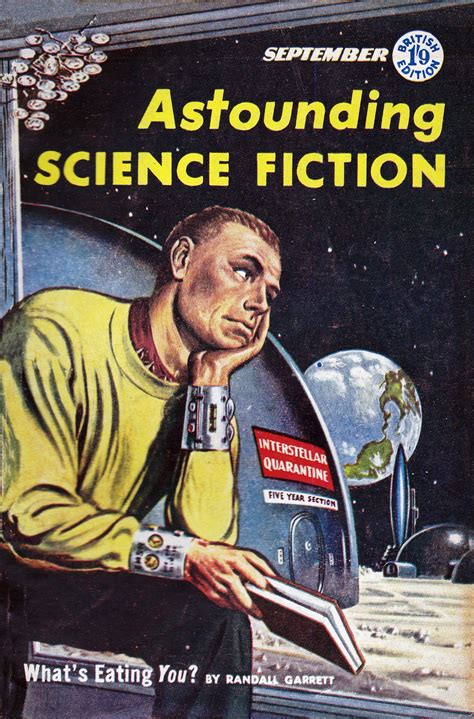 Astounding Science Fiction. Sept.1957 Cover Art. EMSH | Library humor