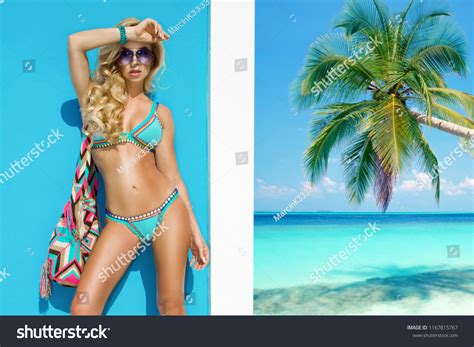 Bikini Fashion Glamour Sexy Beautiful Woman Stock Photo Shutterstock