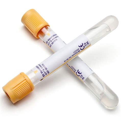 Provette Vacutainer Con Separatore Di Siero Col Giallo Cf Hospital