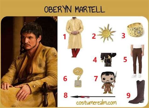 How To Dress Like Oberyn Martell Costume Guide, Diy Oberyn Martell ...