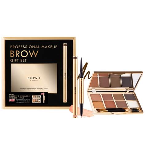 Browit Professional Makeup Brow T Set โปรเฟสชั่นนอลเมคอัพบราวกิ๊ฟเซ็ท บราวอิท พาเลท น้องฉัตร