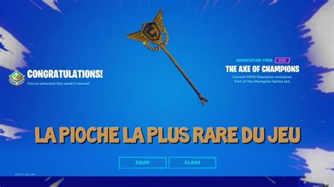 TUTO COMMENT AVOIR LA PIOCHE FNCS GRATUITEMENT SUR FORTNITE