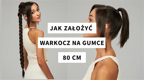 Jak Za O Y Kucyk Na Gumce Cm Kucyk I Warkocz Doczepiany Cm