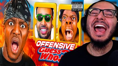 Sidemen Youtuber Guess Who Offensive Edition Moresidemen Reaction