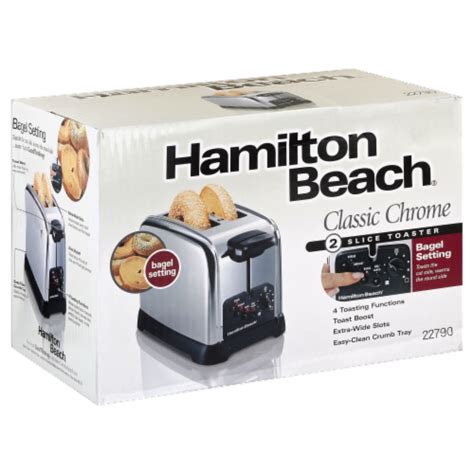 Hamilton Beach Classic Chrome 2 Slice Toaster Silver 1 Ct Fred Meyer