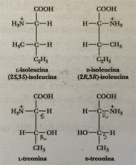 amino acids - How to draw L and D configuration for isoleucine and threonine? - Chemistry Stack ...