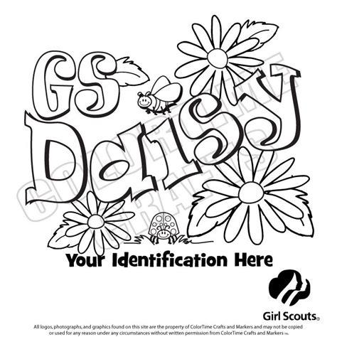 Girl Scout Logo Coloring Page