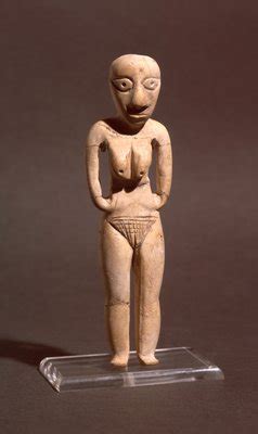 Figurina Di Donna Nuda Dal Periodo Badariano O Neolitico Primitivo C