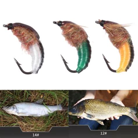 APPÂTS DE PÊCHE à la mouche pour poissons vivants et forts pour brochet