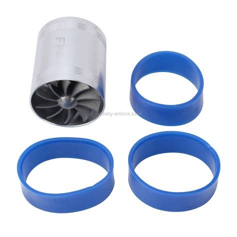 Sunsky F Z Car Stainless Universal Supercharger Dual Double Turbine