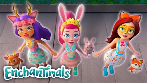 Enchantimals La Ville Enchant E Bon Retour Wonderwood Youtube